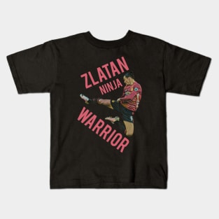 ZLATAN NINJA WARRIOR Kids T-Shirt